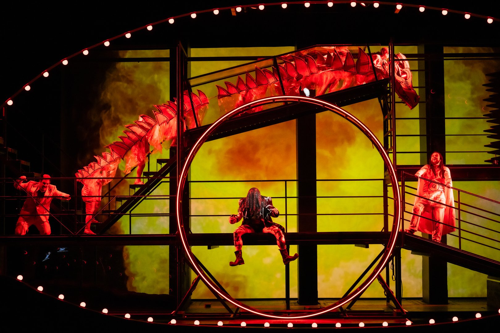 Loge, Alberich and Wotan