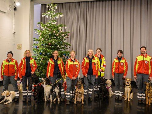 DRK, Gala (Rotkreuz-Benefinzmatinee) Rettungshundestaffel