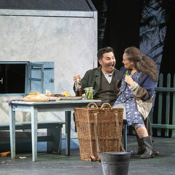 Peter (Insik Choi) und Gertrud (KS Dalia Schaechter)