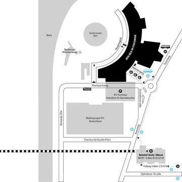 Trotz der Sperrung der Haltestelle "Bf Deutz/Messeplatz"  verkehrt der Opernbus weiterhin regulär und bringt Sie wie gewohnt zum Staatenhaus.