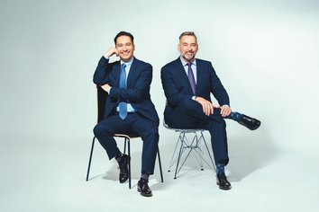 Andres Orozco-Estrada und Hein Mulders