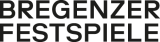 Logo Bregenz Festival: black text on a white background; the words ‘Bregenz Festival’ in large, black, sans-serif typography, arranged in two lines.