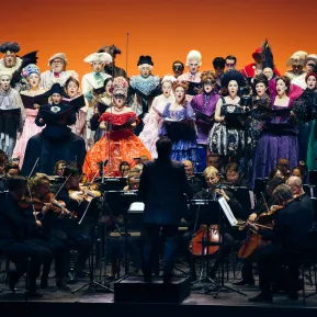 Chor der Oper Köln beim Neustart-Konzert am 20. September 2026 im Opernhaus