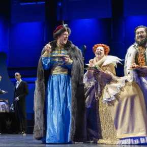 Statisterie der Oper Köln, Tobias Lusser (König Günther aus dem Westen), Maike Raschke, Wonjun Kim
